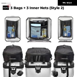 トップバッグ R1200GS LC BMW R1200GS LC R1250GS ADVENTURE ADV F750GS F850GS トップ ボックス パニア トップバッグケース ラゲッジバッグ - A whole set