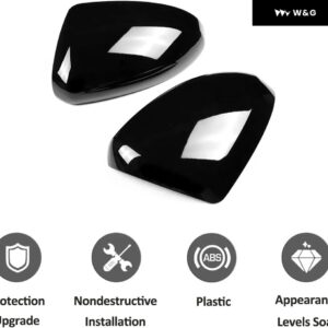 カーボン 車用バックミラー サイドドアミラー カバー スタイリング トリム トヨタ GR86 ZN8 スバル BRZ ZD8 2022 2023 2024 2025 アドオンキャップ - ABS Glossy Black