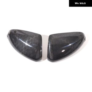 カーボン 車用バックミラー サイドドアミラー カバー スタイリング トリム トヨタ GR86 ZN8 スバル BRZ ZD8 2022 2023 2024 2025 アドオンキャップ - honeycomb carbon