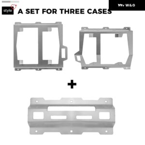 キャリア 用壁掛け ブラケット 壁掛け ホルダー サイドトップケース テール ボックス BMW R 1200 1250 GS LC R1250GS R1200GS 壁掛け ブラケット ラック - A Whole Set