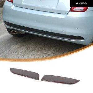 ABSブラック車 テールライト カバー リアランプ シェード フィアットアバルト595 695 500 2016-2024スモークブラック ヘッドライト 装飾 カバー - 4