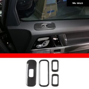 メルセデスベンツ G クラス W463 2019-2024 ABSカーボン車内 外装 装飾 パネル ステッカー カーアクセサリー - 2