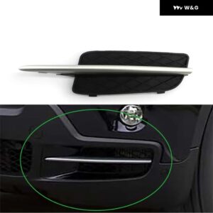 BMW X5 E70 2007 2008 2009 2010 フォグランプ カバー 車用 フォグランプ ベントベース オートフロント バンパー グリル ドライビング フォグランプ - 1 Pcs Left Side 02