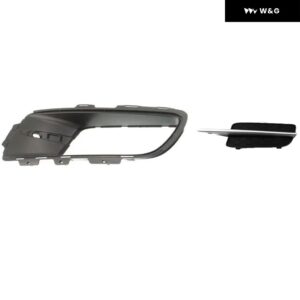 BMW X5 E70 2007 2008 2009 2010 フォグランプ カバー 車用 フォグランプ ベントベース オートフロント バンパー グリル ドライビング フォグランプ - 2 Pcs Left Side