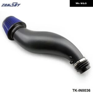 インテークインダクション フィルター キット コールドエア フィルター インテーク パイプ キット パワーハイフロー ホンダ シビック EG EK 1992-2000 - black