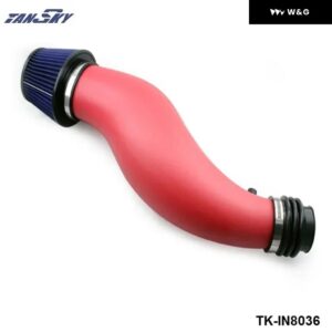 インテークインダクション フィルター キット コールドエア フィルター インテーク パイプ キット パワーハイフロー ホンダ シビック EG EK 1992-2000 - Red