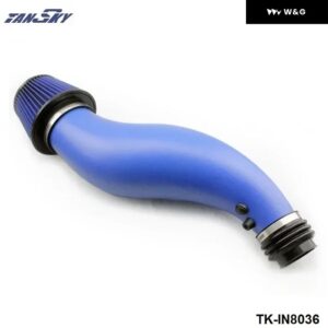 インテークインダクション フィルター キット コールドエア フィルター インテーク パイプ キット パワーハイフロー ホンダ シビック EG EK 1992-2000 - Blue