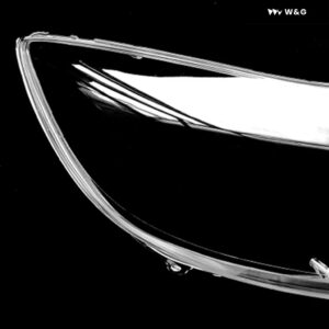 オートカーフロント ヘッドライト カバー ランプシェード ランプシェル ヘッドライト レンズ カバー フォード フォーカス 2012-2014 - As Shown Right