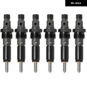 1/6X KDAL59P6 燃料 インジェクター ノズル カミンズ ダッジ ラム 2500 3500 5.9L 6BT 12 バルブ 3283562 0432133844 768 215HP 6BTAA 6BT - 6pcs