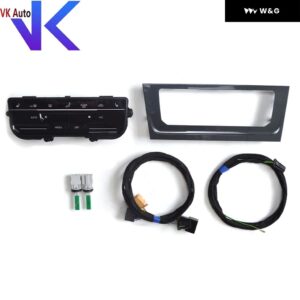 VW ゴルフ MK7 LCD タッチスクリーン オート エアコン スイッチ パネル シートヒーター スイッチ エアクライメート 17G 907 044 17G907044 - Set 2 grayframe