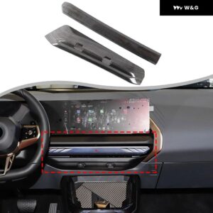 ABSカーボン カー ダッシュボード エアコン 吹き出し口 フレーム カバー BMW X3 G45 2025+ サイド エアベント 装飾 カバー アクセサリー - Style C2