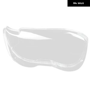 サイドカー ヘッドライト レンズ カバー ヘッドランプ シェード シェルガラスカバー - BMW E67 E66 E65 7シリーズ 2001-2004 - Right Side