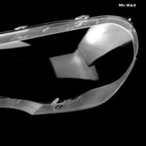 オートカーフロント ヘッドライト カバー ランプシェード ランプシェル ヘッドライト レンズ カバー BMW X5 E70 2008-2013 - As Shown Left