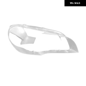 オートカーフロント ヘッドライト カバー ランプシェード ランプシェル ヘッドライト レンズ カバー BMW X5 E70 2008-2013 - As Shown Right