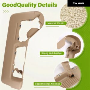 フロントシートガード パネル フォード F-150 リンカーン マークLT 11-14 シート アウター フレーム トリム - Beige Right