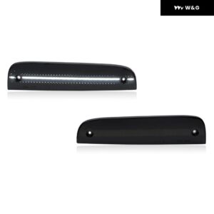 97-01 XJ シグナルライトコンボ スモーク バンパー LED パーキング /ウィンカー+コーナーフェンダー サイドマーカーランプ ジープ チェロキー XJ 1997-2001 - Smoked White Corner