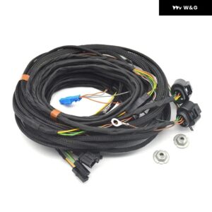 VW ティグアン MK2 ヒーター付きミラー ブラインド スポット レーンサイドチェンジアシスト ライトオンミラー キット 2QD 907 686 685 5NA 907 455 A 456 A - Only Cable