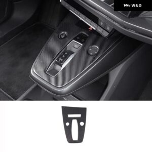 アウディ Q4 E-TRON 2021 - 24 2025 ギア シフト パネル カバー カップ ホルダー ステッカー インテリア スタイリング アクセサリー - Shift panel