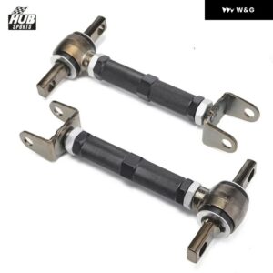 RSX DC5 / CIVIC SI EP3 1ペア リアロア調整可能リア コントロール キャンバーアームキット EPCA7044 - black