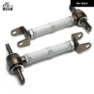 RSX DC5 / CIVIC SI EP3 1ペア リアロア調整可能リア コントロール キャンバーアームキット EPCA7044 - Silver