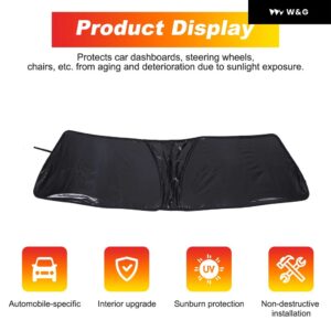 車用 フロントガラス サンシェード UV光線反射板 トヨタ FJクルーザー 2007-21 フロントウィンドウサンシールドカバー 折りたたみ 式反射サン バイザー - 1 PCS Style D