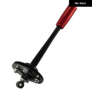 BMW E30 E36 E39 Z3 ギアトランス ミッション ZF 調整可能ショート シフター レバー ノブ - Red