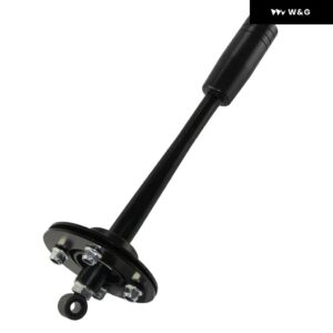 BMW E30 E36 E39 Z3 ギアトランス ミッション ZF 調整可能ショート シフター レバー ノブ - black