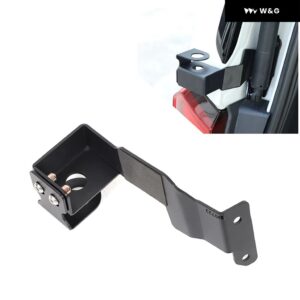 車用テールゲートアンテナ フラッグポール ブラケット アンテナ フラッグポール取り付け 金属 ベース トヨタ ランドクルーザー プラド J120 J150 J250 2003+ - Left 2010-2023