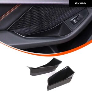 ABS製 車ドアインナーハンドル アームレスト 収納 ボックス 携帯電話トレイ BMW 1 2シリーズ F40 F44 2020+ オートアクセサリー LHD - rear