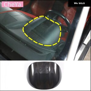 ABSカーボン 車用中央 制御 ギア パネル 装飾 ステッカー ジャガー F-TPYE 2013-2024 内装アクセサリー LHD - 3