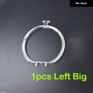 BMW E60 2002 - 06-2013 車用フロント バンパー DRL デイタイム ランニングライト ガイドリング ヘッドライト エンジェルアイズ ライト チューブ - 1PCS left big