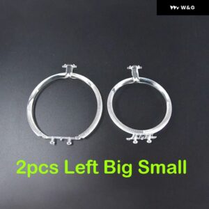 BMW E60 2002 - 06-2013 車用フロント バンパー DRL デイタイム ランニングライト ガイドリング ヘッドライト エンジェルアイズ ライト チューブ - 2PCS left big small