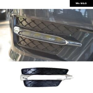 BENZ W204 2008 - 12 フォグランプ カバー 車用 フォグランプ ベントベース オートフロント バンパー ドライビング フォグランプ サポート - 2011 2012 Right Side