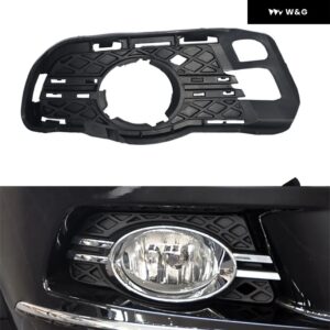 BENZ W204 2008 - 12 フォグランプ カバー 車用 フォグランプ ベントベース オートフロント バンパー ドライビング フォグランプ サポート - 2008-2010 Right Side