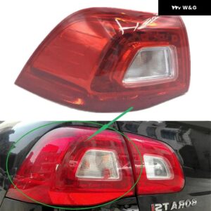 VW ボラ ジェッタ 2009 - 12 テールライト テールライト アセンブリ オートリア ブレーキライト ウィンカー リバース フォグランプ - Out 1 Pcs Left