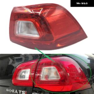 VW ボラ ジェッタ 2009 - 12 テールライト テールライト アセンブリ オートリア ブレーキライト ウィンカー リバース フォグランプ - Out 1 Pcs Right