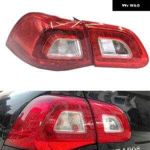 VW ボラ ジェッタ 2009 - 12 テールライト テールライト アセンブリ オートリア ブレーキライト ウィンカー リバース フォグランプ - 2 Pcs Left Side