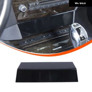 ABS カーボンパターン セントラ ル コントロール CD エア アウトレット パネル ステッカー BMW 6シリーズ E63 E64 630I 645CI 650I 2004-2009 - style B-3 LHD