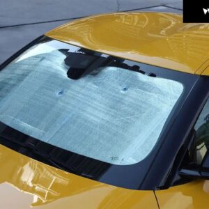 折りたたみ 式車 フロントガラス サン バイザー トリム トヨタ GRスープラMK5 A90 2019-2025 フロントガラス 紫外線 サン バイザー - 1 PCS Style E