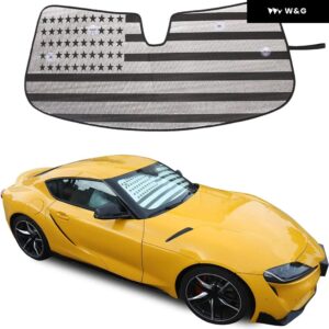 折りたたみ 式車 フロントガラス サン バイザー トリム トヨタ GRスープラMK5 A90 2019-2025 フロントガラス 紫外線 サン バイザー - 1 PCS Style A