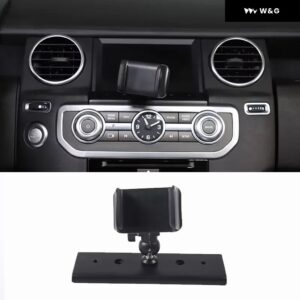 車用携帯電話 ホルダー 合金 マウント ランドローバー ディスカバリー 4 LR4 2010-2016 車用モバイル スタンド ブラケット アクセサリー 1個 - Style E
