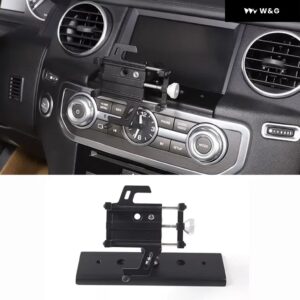 車用携帯電話 ホルダー 合金 マウント ランドローバー ディスカバリー 4 LR4 2010-2016 車用モバイル スタンド ブラケット アクセサリー 1個 - Style F