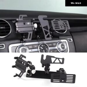 車用携帯電話 ホルダー 合金 マウント ランドローバー ディスカバリー 4 LR4 2010-2016 車用モバイル スタンド ブラケット アクセサリー 1個 - Style B