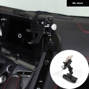 コルベット C8 スティングレイ Z51 20-23 カーセンター コントロール ナビゲーションスクリーン電話 マウント 携帯電話 ホルダー GPS スタンド - Style D -32