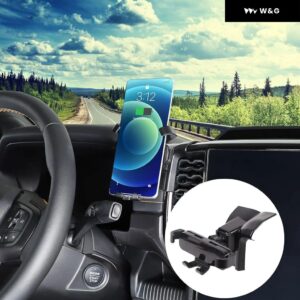 ABS製車載 ダッシュボード 用携帯電話 サポート ブラケット フォード レンジャー ピックアップ トラック 2023-2025年式 車載電話 ホルダー スタンド - Style B2