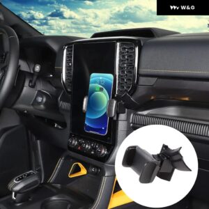 ABS製車載 ダッシュボード 用携帯電話 サポート ブラケット フォード レンジャー ピックアップ トラック 2023-2025年式 車載電話 ホルダー スタンド - Style C4