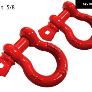 オフロード車用シャックル ボウフック 車用U字フック 牽引バー トヨタ FJクルーズ トレーラーフック アメリカンスタンダードシャックル - M 15t