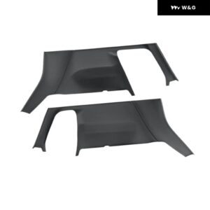 トランク サイドガードカバー プレミアムポータブル 取り付け簡単 リア トランク サイド パッド - Lichee Pattern