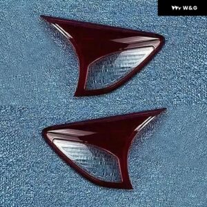 マツダCX-5 CX5 2013 - 16 カーアクセサリー テールライト シェル テールランプカバー リアシグナル パーキング ライト マスク - Inside A Pair