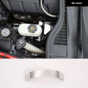 車用 ボンネット コンパートメント ステンレス キット シボレー コルベット C6 2004-13 車用ブレーキオイルポット バッフル 装飾 カバー アクセサリー - Brake cylinder